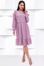 Платье Вэллори глэм (розовый пурпур) Brividi (Акция)