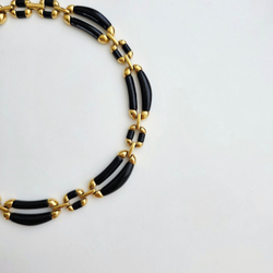 Колье Nina Ricci в чёрном люците