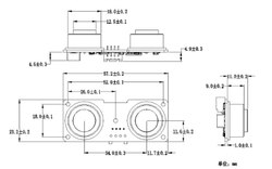 Ультразвуковой дальномер DYP-A02/PWM