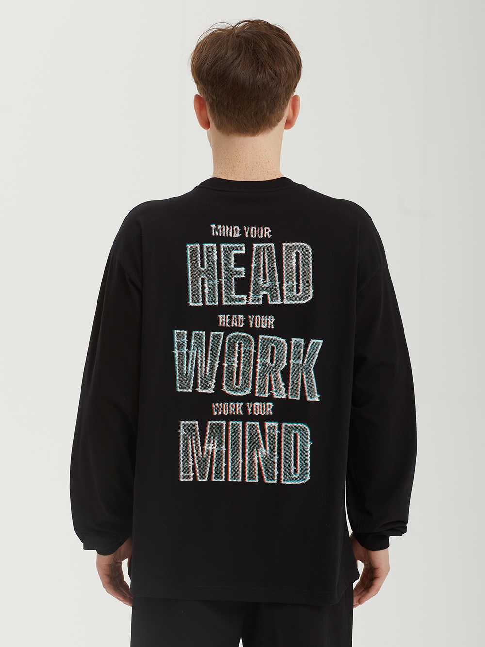 Мужской Лонгслив Mind Your Head