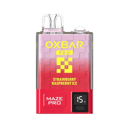 Oxbar Magic Maze Pro Клубнично-малиновый лёд 10000 затяжек 20мг Hard (2% Hard)