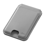 Кожаный чехол-бумажник MagSafe с подставкой uBear Fold Geo Гибридный картхолдер из полиуретановой кожи. Работает с приложением Apple «Локатор». Вмещает до девяти карт