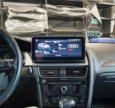 Магнитола Audi A4 (B8), A5 (8T) 2007-2016 (с джойстиком MMI) - Teyes LUX ONE 360 монитор 12.3" 2K QLED на Android 10, CarPlay, 4G SIM-слот, 6/128 ГБ, 4 камеры в комплекте