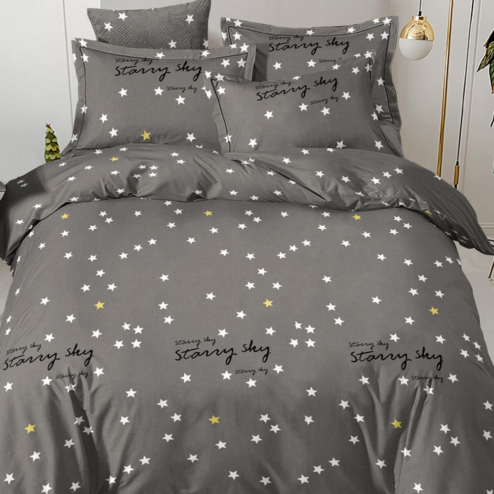 Комплект постельного белья "РУ. GALAXY" дизайн: А/019, полисатин, Россия.