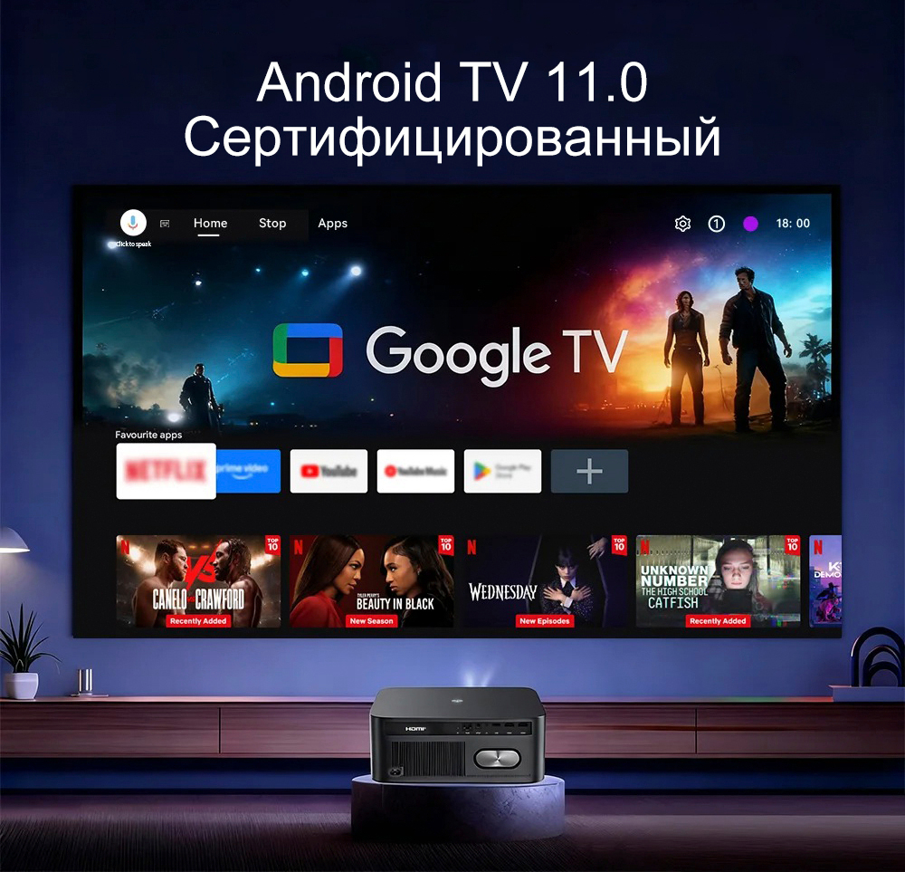 Проектор ThundeaL TD98 Pro ATV