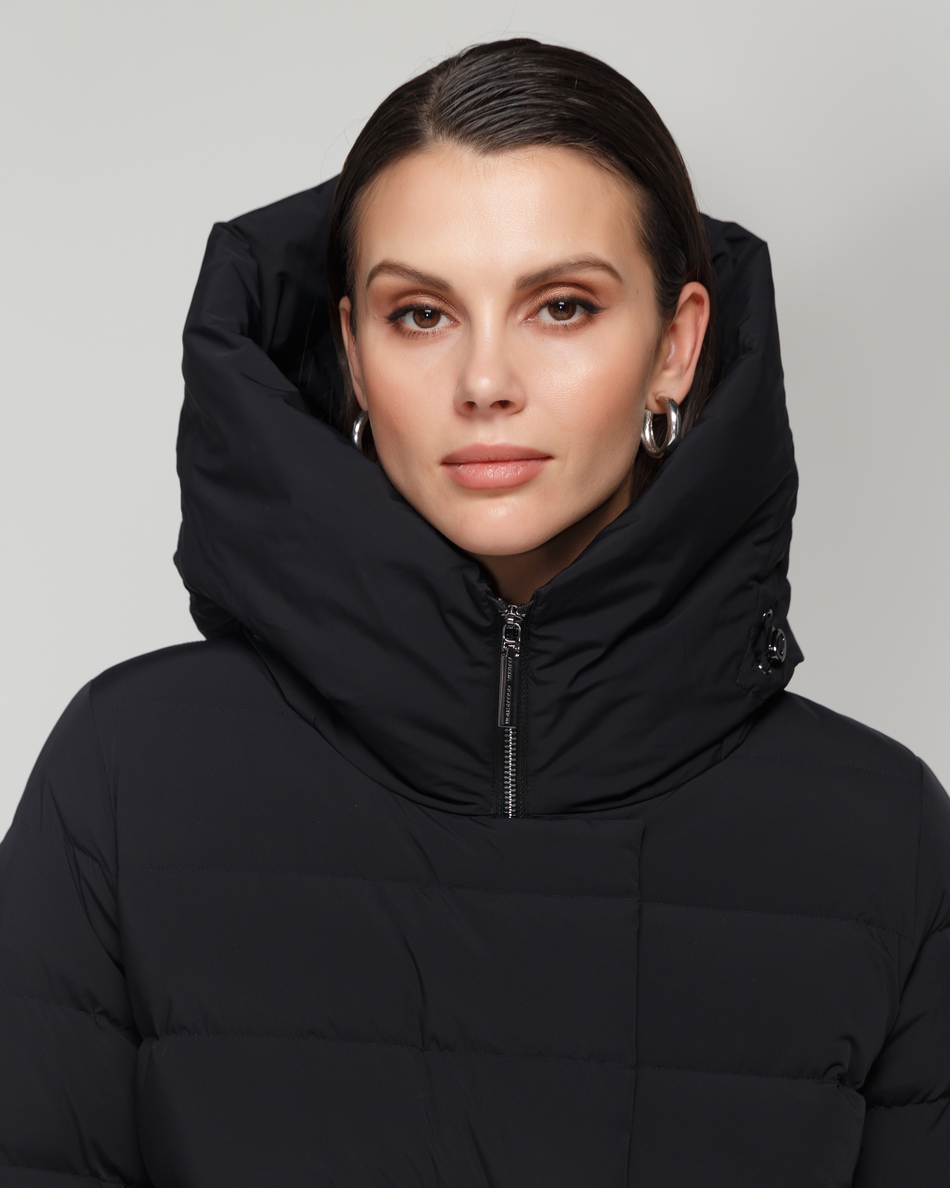 Пальто женское матовый BLACK