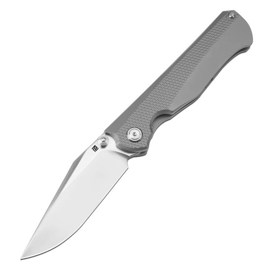 Нож Artisan Cutlery 1869G-GY Caruso  с клинком из стали S90V, рукоять Titan