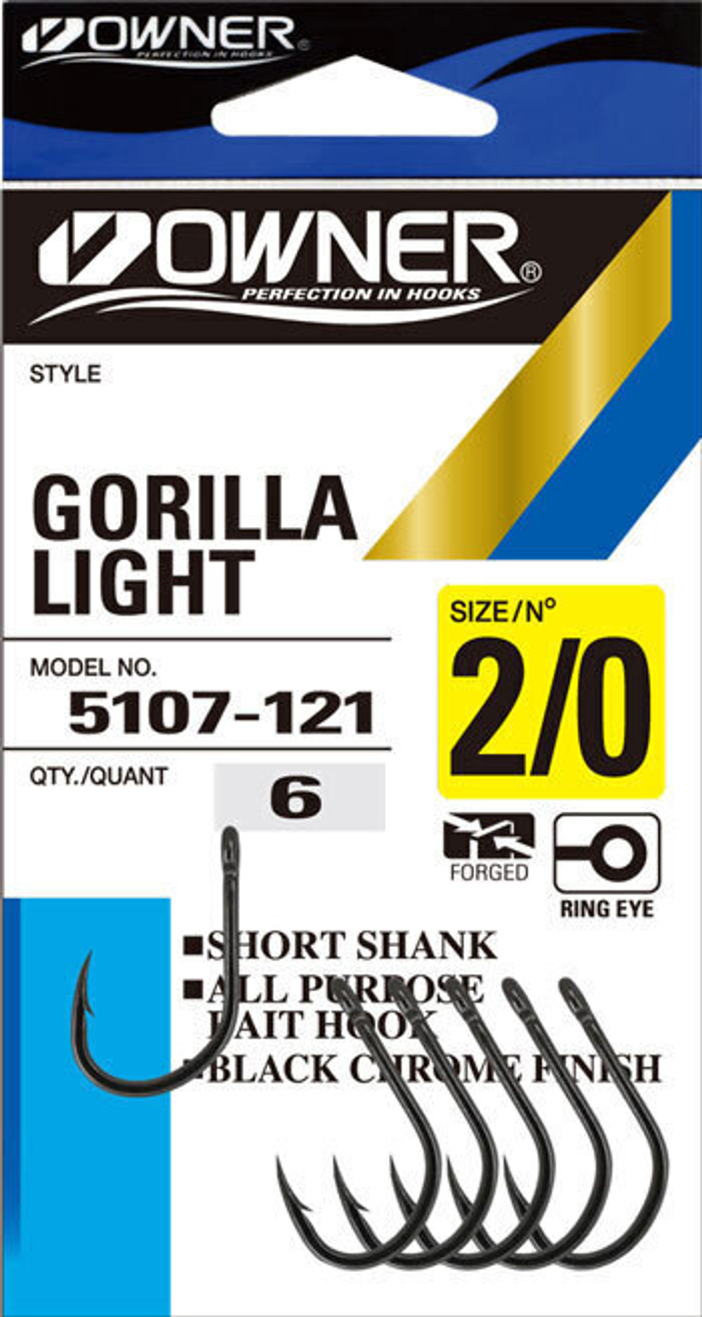 Крючок Owner 5107 BC №1/0