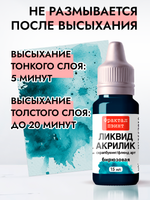 Жидкая акриловая краска ЛИКВИД АКРИЛИК «Бирюзовая»