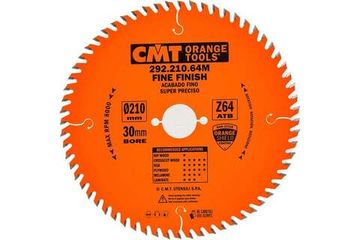 Диск пильный по дереву (210х30х2,8/1,8 мм; Z64) CMT 292.210.64M