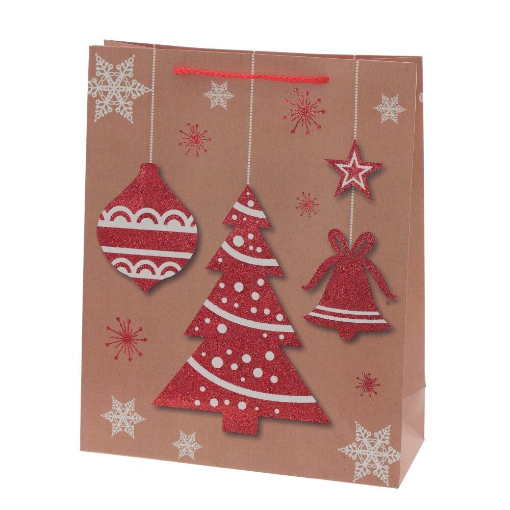 GAEM Пакет подарочный (бумага 210г/м2, блок микс 12шт), L31 W12 H40 см, 4в.