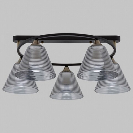 Потолочная люстра Imex MD.5948 MD.5948-5-S-BK+AB