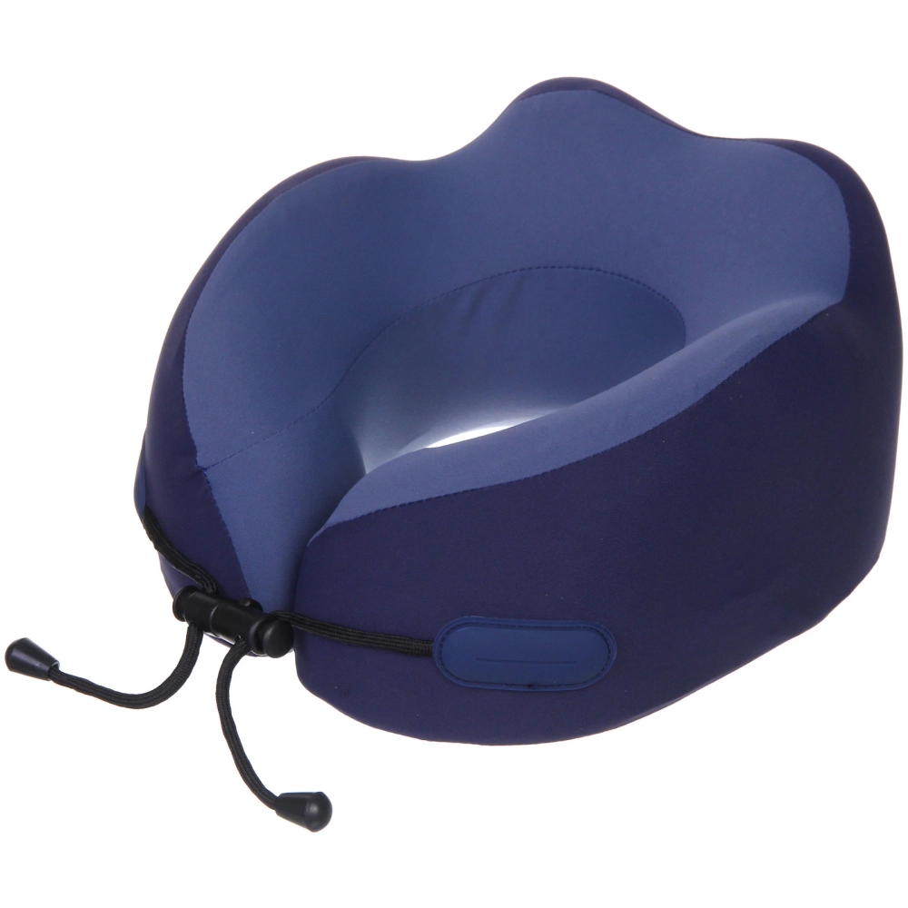 Подушка дорожная «TRIP - Dream», мемори-эффект, цвет синий