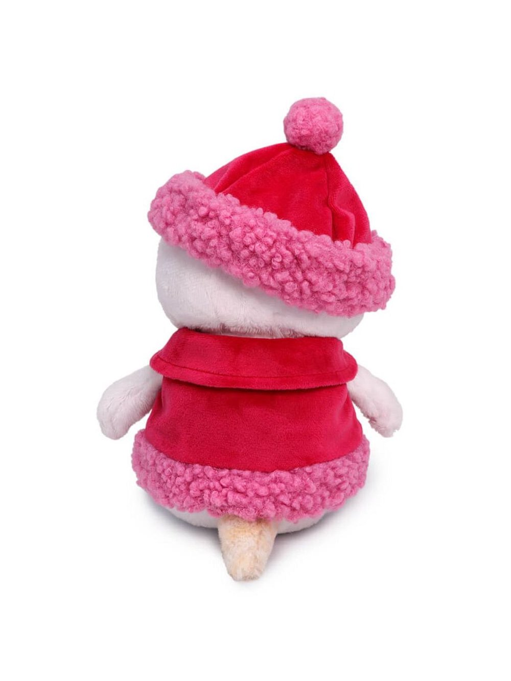 Мягкая игрушка Ли-Ли Baby в жилетке и шапке с отделкой 20см