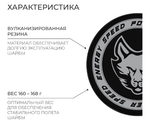 Шайба хоккейная Winter Star, взрослая, d=7,6 см
