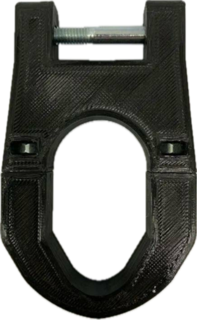 Крепление фары печатное для электросамоката Kugoo M2, Halten и подобных рулевых стоек