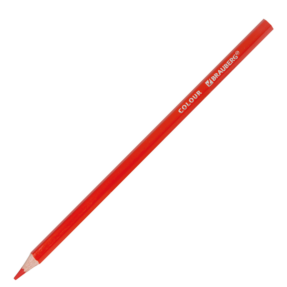 Карандаши цветные BRAUBERG PREMIUM, 18 цветов, шестигранные, грифель 3,3 мм, 181657