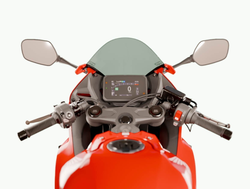 WRS Ветровое стекло высокое Race Honda CBR 600 RR сильно затемненное HO035FS