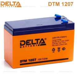 Аккумуляторная батарея Delta DTM 1207 (12V / 7.2Ah)