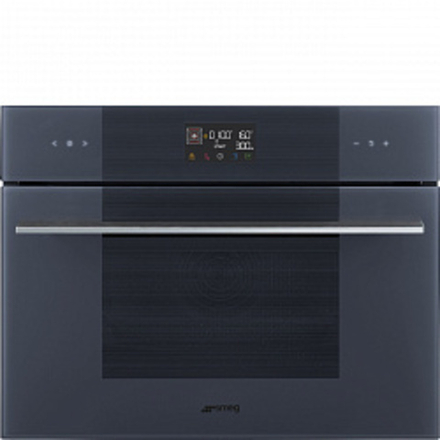 Компактный духовой шкаф, комбинированный с микроволновой печью Smeg SO4102M1G