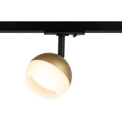 Трековый светильник однофазный ЭРА TR46 - GX53 MG под лампу GX53 матовое золото | Однофазные светильники под лампу