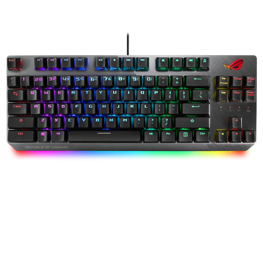 Kлавиатуры ASUS X801 STRIX SCOPE NX TKL (90MP00N6-BKRA00)