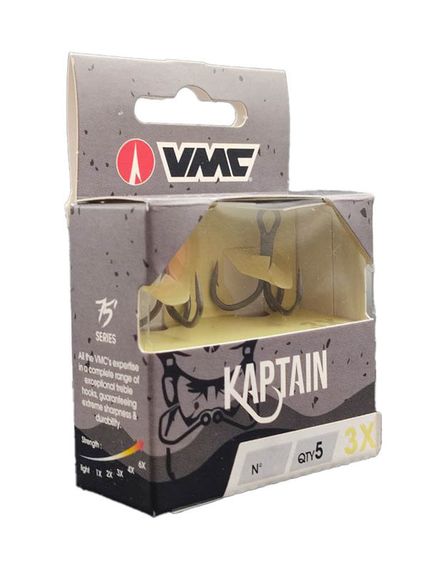 Крючок тройной VMC 7557 CT (тефлон) №1/0 (5шт)