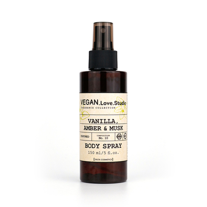 Парфюмированный спрей для телаVEGAN.Love.Studio «Vanilla, Amber, Musk» 150 мл