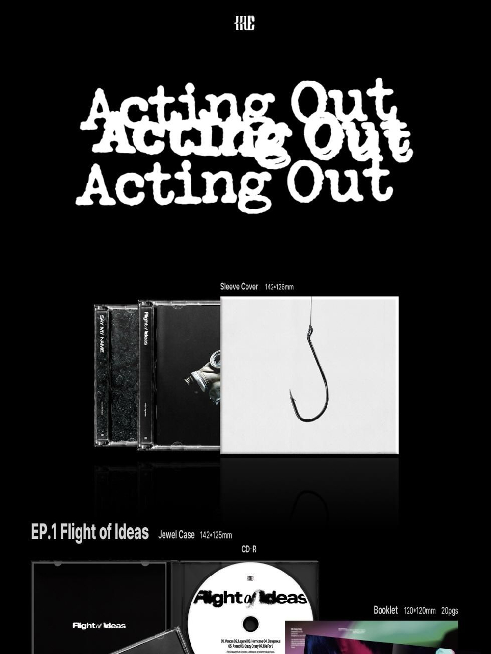 Альбом KAVE - Acting Out EP (Flight of Ideas + Say My Name)