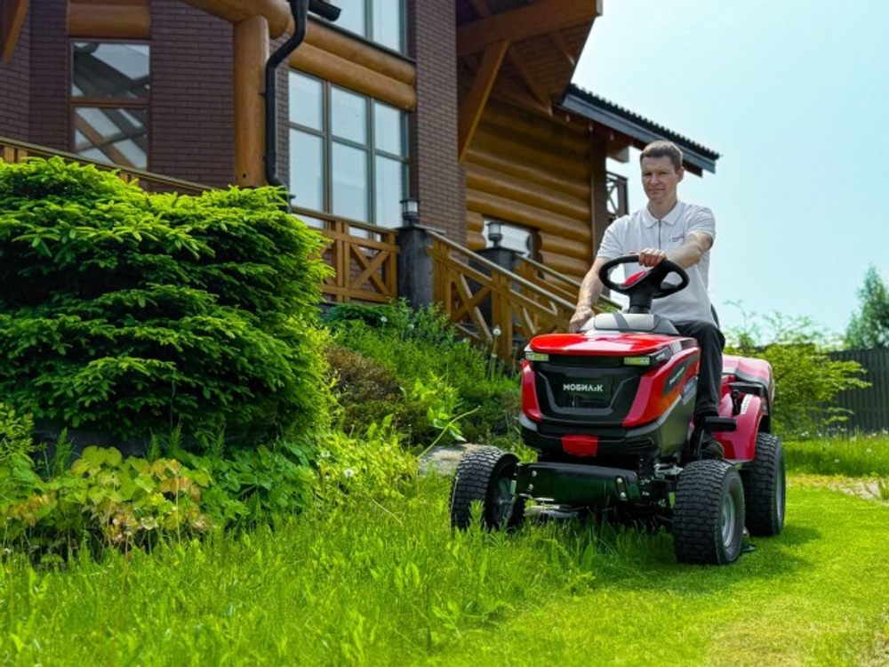 Трактор садовый МОБИЛ К XPA88 ПРЕМИУМ 60 Вольт аккумуляторный MBK0032697