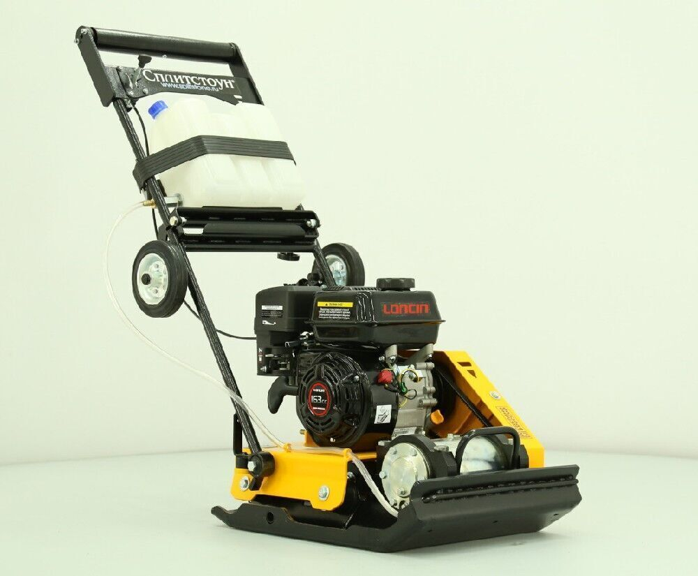 Виброплита бензиновая Сплитстоун VS-245 E6 - 103 кг / 16 кН / Loncin G160F