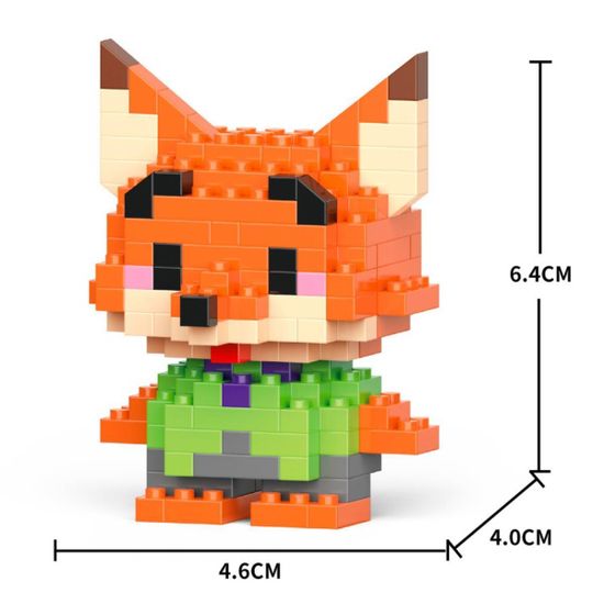 Конструктор Briks Fox Ник Зверополис №29 (147 деталей)