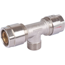 Тройник с наружной резьбой Prandelli 26х3,0х3/4"