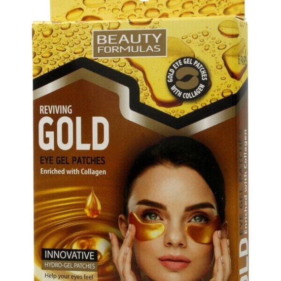 Beauty Formulas Płatki pod oczy Gold Złote 12 szt.