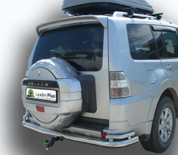 Фаркоп(прицепное) Лидер-Плюс для MITSUBISHI PAJERO 3,4 2000- (паспорт и сертификат в комплекте)(без электрики)M114-AE