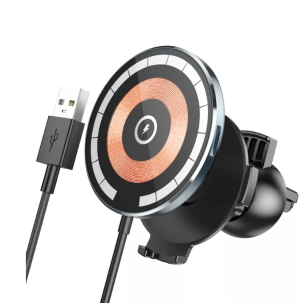 Автомобильный держатель для телефона HOCO CW42 Magnetic, Wireless