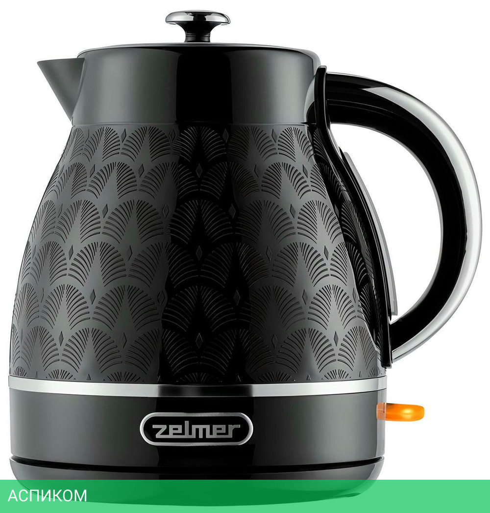 Электрочайник Zelmer ZCK7640 Black (71505422P)