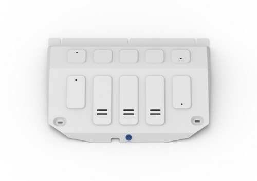 Защита картера Rival для Jetour Dashing FWD РКПП 2023-н.в./X70 FWD РКПП 2023-н.в./X70 Plus FWD РКПП 2023-н.в./X90 Plus FWD РКПП 2023-н.в., алюминий 3 мм, с крепежом, штампованная, 333.0936.1