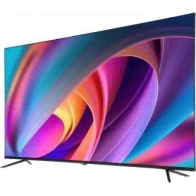 Телевизор LED Hyundai 65" H-LED65BU7100 WebOS Frameless Metal серый/серый 4K Ultra HD 60Hz MEMC DVB-T DVB-T2 DVB-C DVB-S DVB-S2 USB WiFi Smart TV