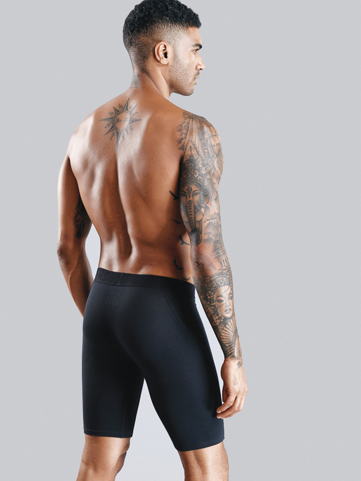 Удлиненные мужские трусы боксеры