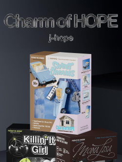 Альбом J-HOPE - CHARM OF HOPE 3 Version SET