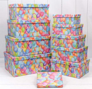 Коробка Прямоугольник 24,3*17,6*10,5см Воздушные шарики 1 шт