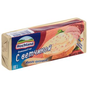 СЫР ПЛАВЛЕННЫЙ ВЕТЧИНА 100ГР HOCHLAND