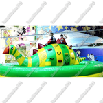 Коммерческий надувной батут "Динозавр-качеля" 5*5*2.5 м