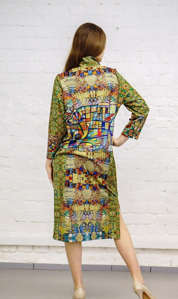 Платье "Витраж", по мотивам живописи Тани МакКабе