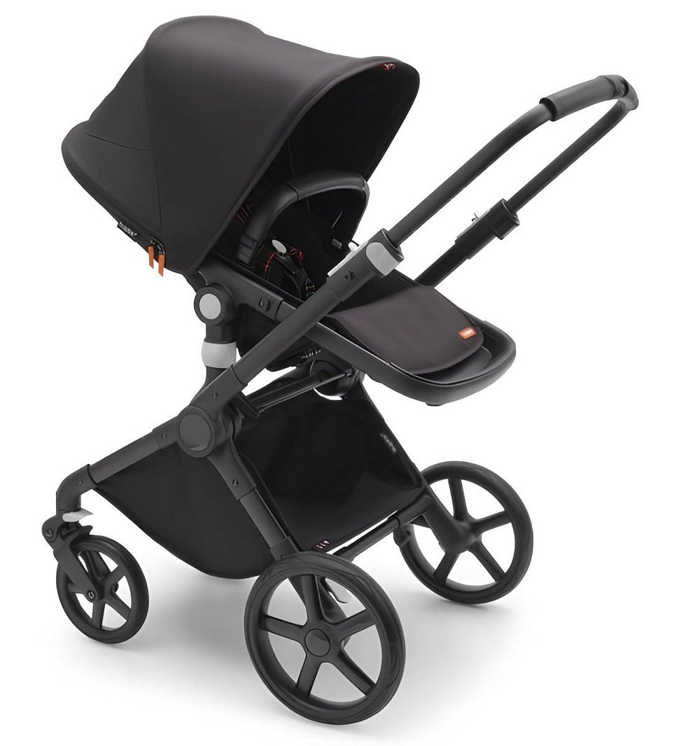 Коляска Bugaboo Fox Cub Complete 2 в 1 Black/Midnight Black-Midnight Black