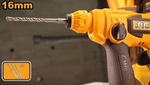 Аккумуляторный бесщёточный перфоратор INGCO CRHLI16168 INDUSTRIAL 16 В