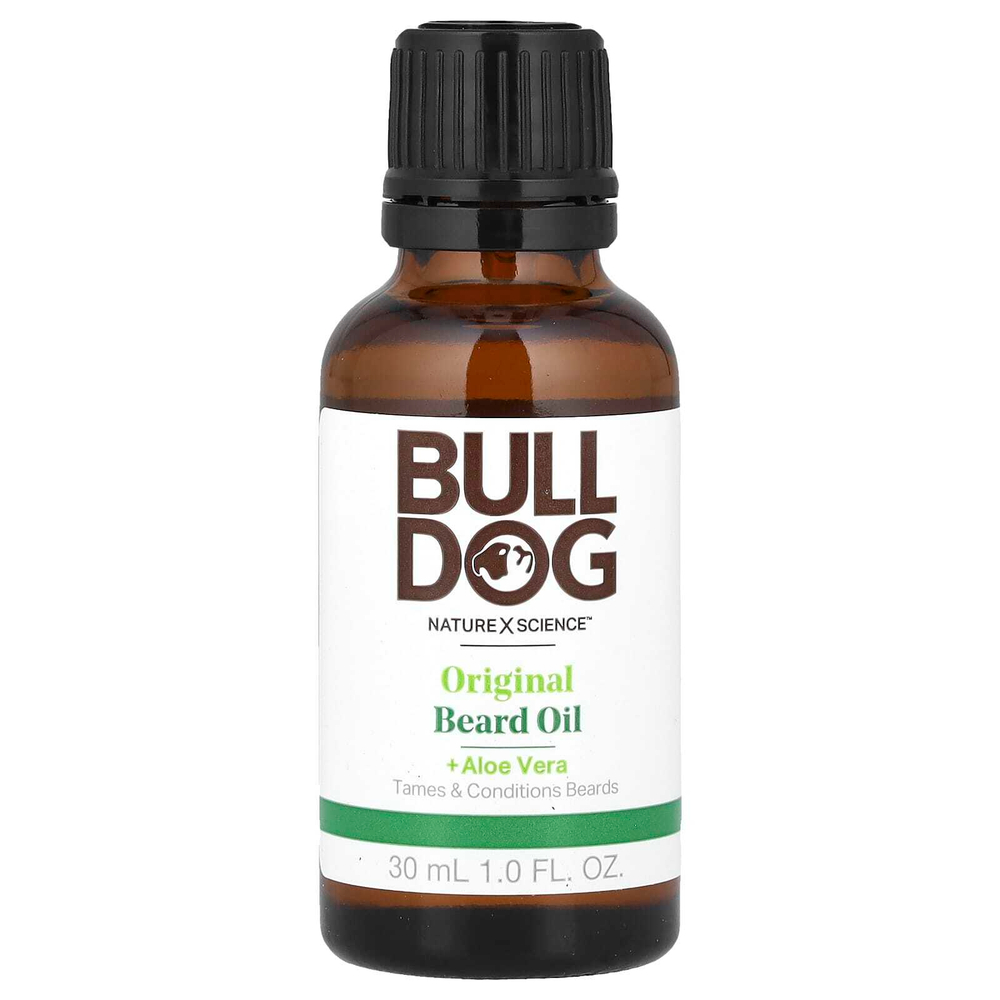 Bulldog Skincare For Men, оригинальное масло для бороды, 30 мл (1 жидк. унция)
