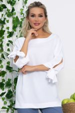 Блуза Гэтсби (белая) Б13557-8М LT Collection