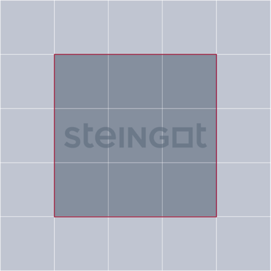 Квадрат 300×300 Коричневый